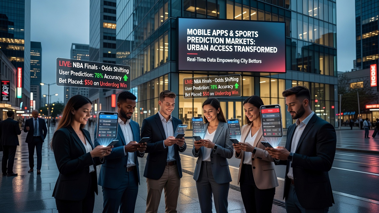 How Mobile Applications Have Transformed Access to Sports Prediction Markets in Urban Areas